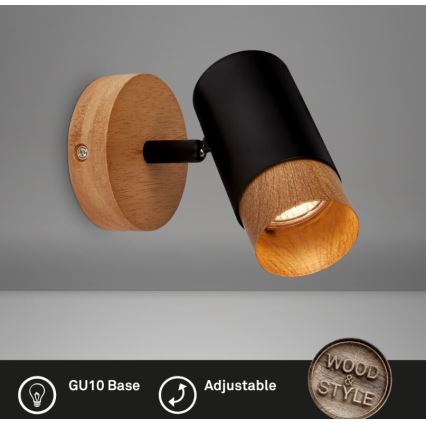 Briloner 2144015 - Kohtvalgusti seinale SPOT 1xGU10/9W/230V