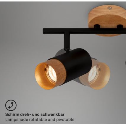 Briloner 2144025 - Kohtvalgusti SPOT 2xGU10/9W/230V
