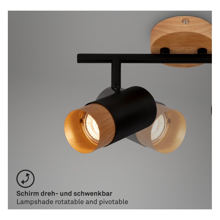Briloner 2144025 - Kohtvalgusti SPOT 2xGU10/9W/230V
