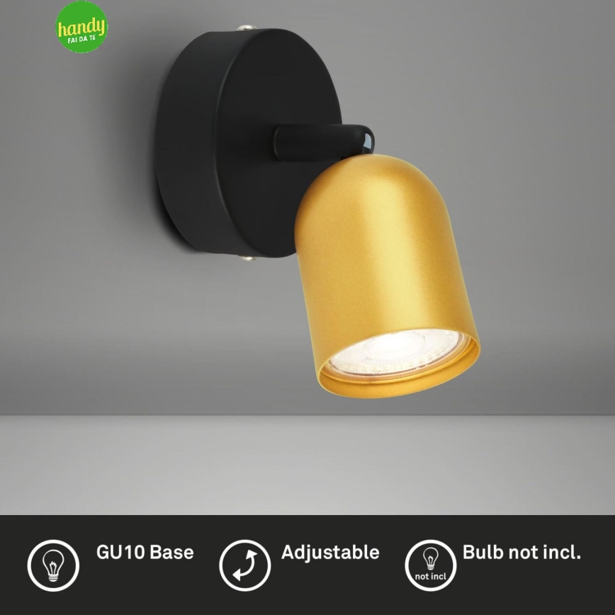 Briloner 2145-017 - Seinale paigaldatav sihtvalgusti 1xGU10/9W/230V