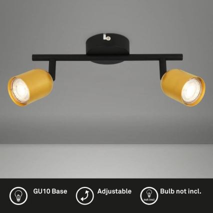 Briloner 2145-027 - Suunavalgusti 2xGU10/9W/230V
