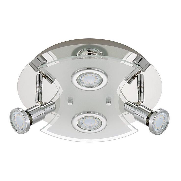 Briloner 2159-048LM - LED kohtvalgusti SPLASH 4xGU10/3W/230V