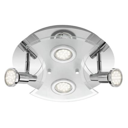 Briloner 2159-048LM - LED kohtvalgusti SPLASH 4xGU10/3W/230V