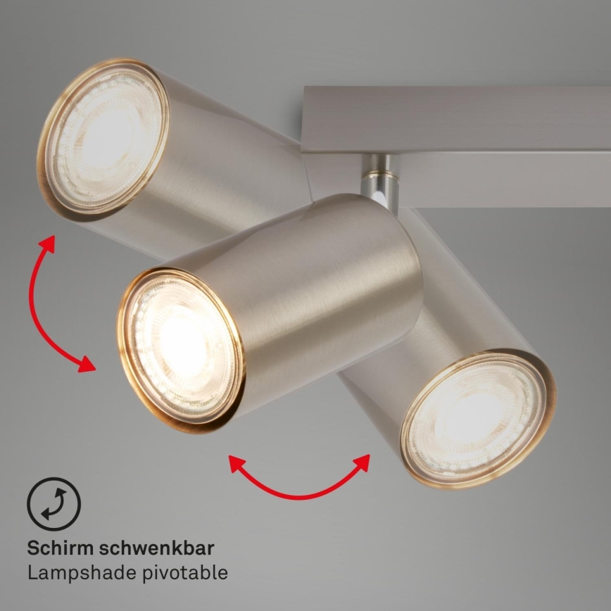 Briloner 2172-022 - SPOT spottvalgusti 2xGU10/9W/230V mattkroom