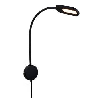 Briloner 2177015 - LED Hämardatav flexible wall lamp LED/6W/230V must