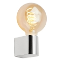 Briloner 2182-018 - Vannitoa seinavalgusti DONGA 1xE27/10W/230V IP44 läikiv kroom