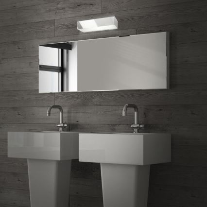 Briloner 2204-018 - LED Väli seinavalgusti LED/8W/230V IP44 läikiv kroom