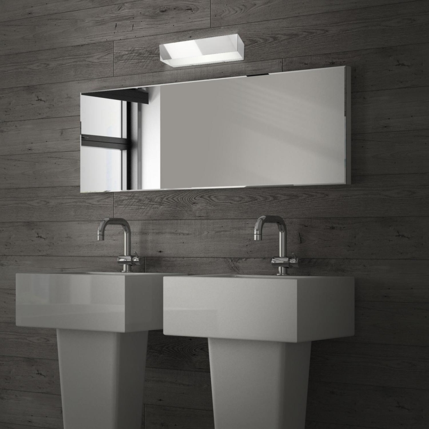 Briloner 2204-018 - LED Väli seinavalgusti LED/8W/230V IP44 läikiv kroom