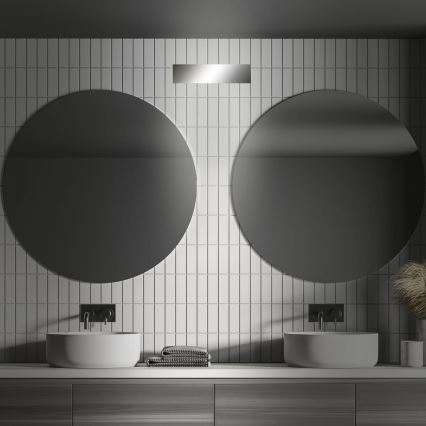 Briloner 2204-018 - LED Väli seinavalgusti LED/8W/230V IP44 läikiv kroom
