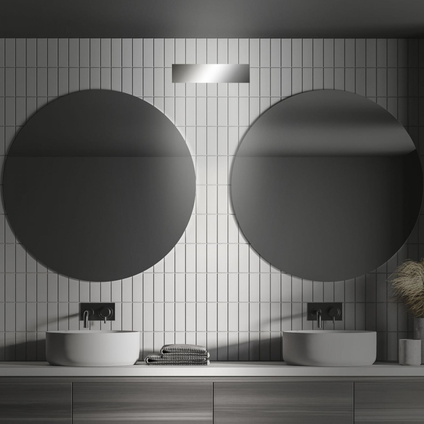 Briloner 2204-018 - LED Väli seinavalgusti LED/8W/230V IP44 läikiv kroom