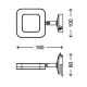 Briloner 2296-018 - LED peeglivalgusti SPLASH 1xLED/4,5W/230V