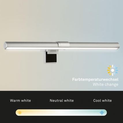 Briloner 2303-014 - LED Hämardatav monitorivalgustus LED/3,5W/5V 3000/4500/6500K