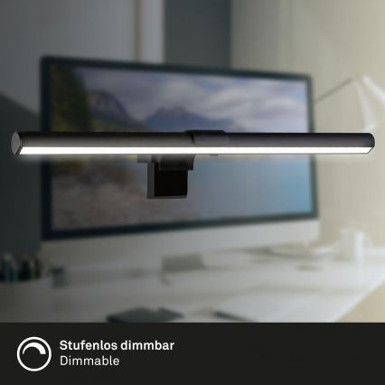 Briloner 2303-015 - LED Hämardatav monitorivalgustus LED/3,5W/230V 2700/4000/6500K