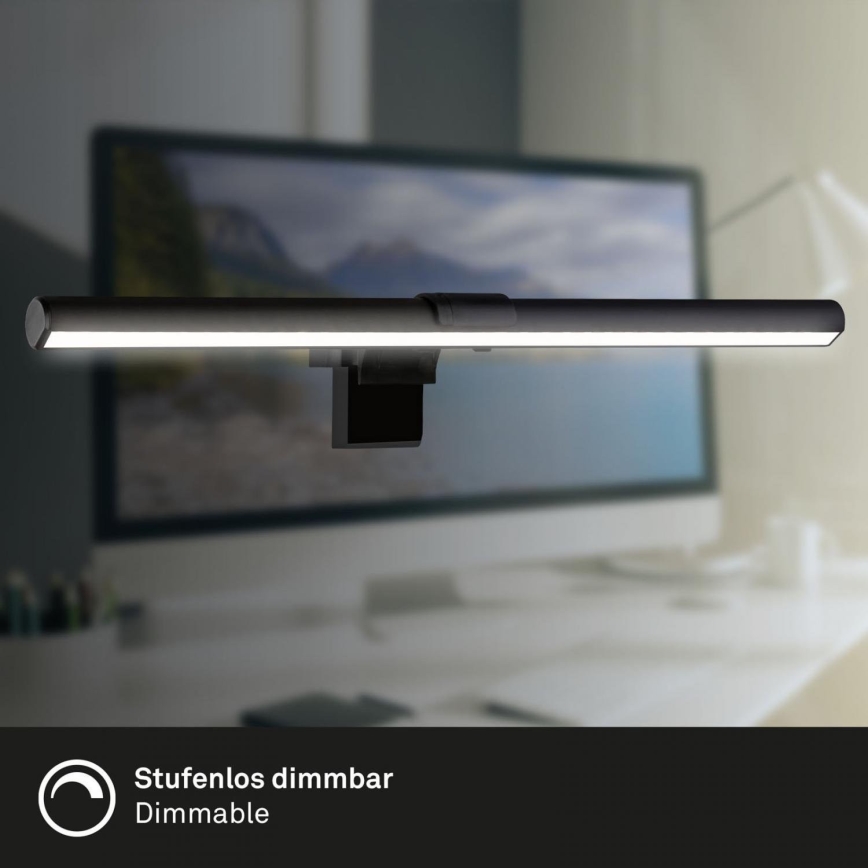 Briloner 2303-015 - LED Hämardatav monitorivalgustus LED/3,5W/230V 2700/4000/6500K