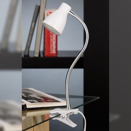 Briloner 2615-016P - LED Lamp klambriga GRIP LED/2,5W/230V valge