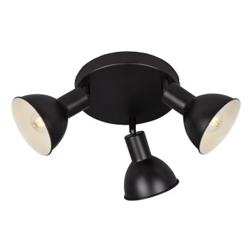 Briloner 2674-035 - Kohtvalgusti RETRO 3xE14/25W/230V must