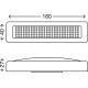 Briloner 2689-034 - LED Puutetundlik öövalgusti LERO LED/0,18W/3xAAA hõbedane