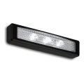 Briloner 2689-035 - LED Puutetundlik öövalgusti LERO LED/0,18W/3xAAA must