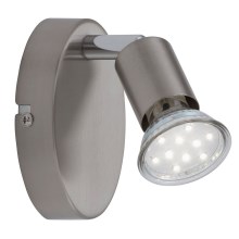 Briloner 2767-012 - LED Kohtvalgusti seinale PRISMA 1xGU10/3W/230V