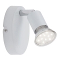 Briloner 2767-016 - LED Kohtvalgusti seinale 1xGU10/3W/230V valge
