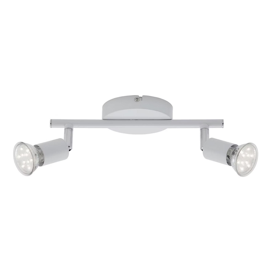 Briloner 2767-026 - LED Kohtvalgusti 2xGU10/6W/230V valge
