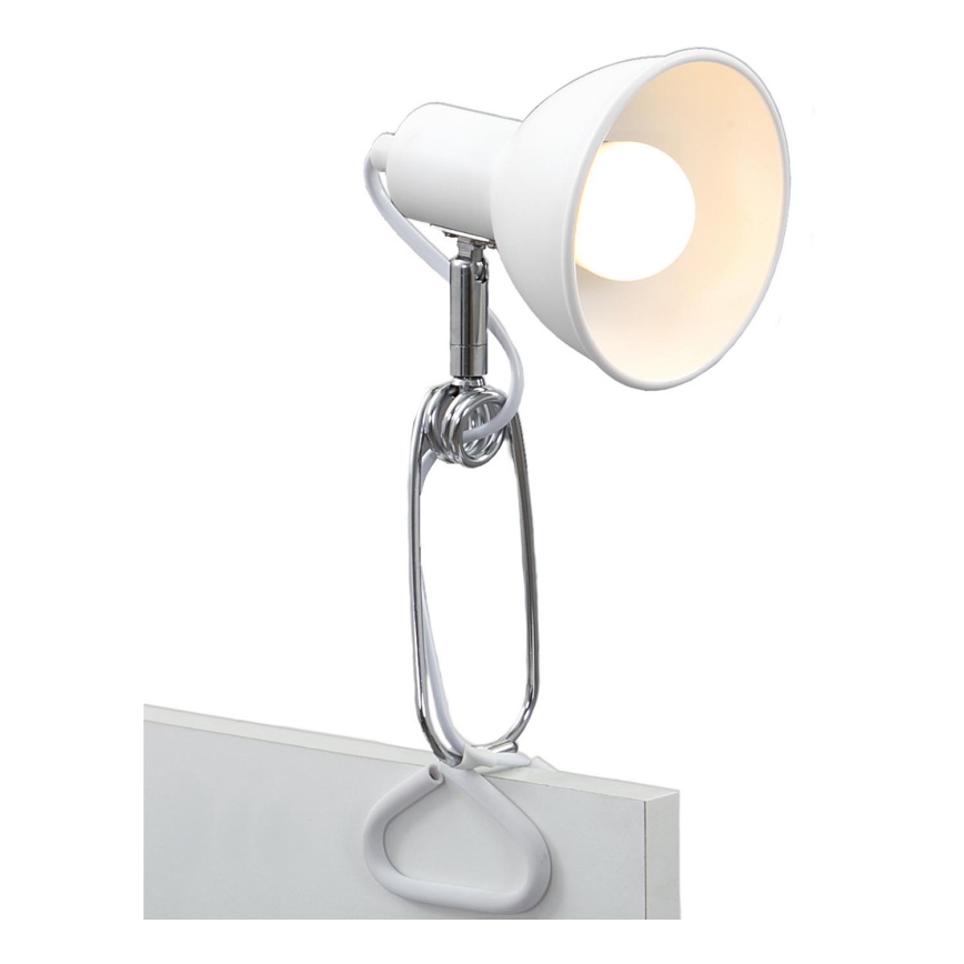 Briloner 2790-016 - Klambriga lamp FIX 1xE14/8W/230V valge