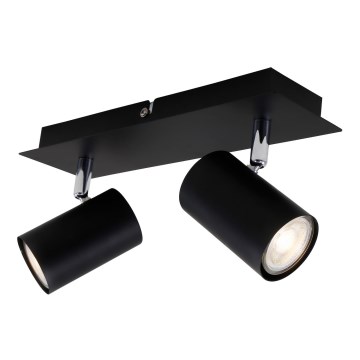 Briloner 2857-025 - Kohtvalgusti SPOT 2xGU10/40W/230V must