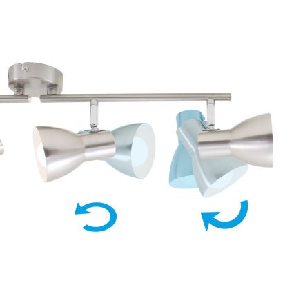 Briloner 2860-042 - Kohtvalgusti 4xE14/25W/230V