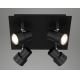 Briloner 2861-045 - LED Kohtvalgusti SPOT 4xGU10/5W/230V must