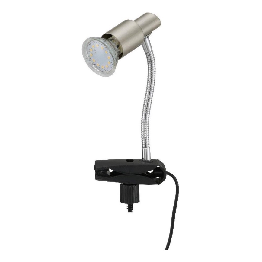 Briloner 2877-012P - LED-laualamp klambriga SIMPLE 1xGU10/3W/230V