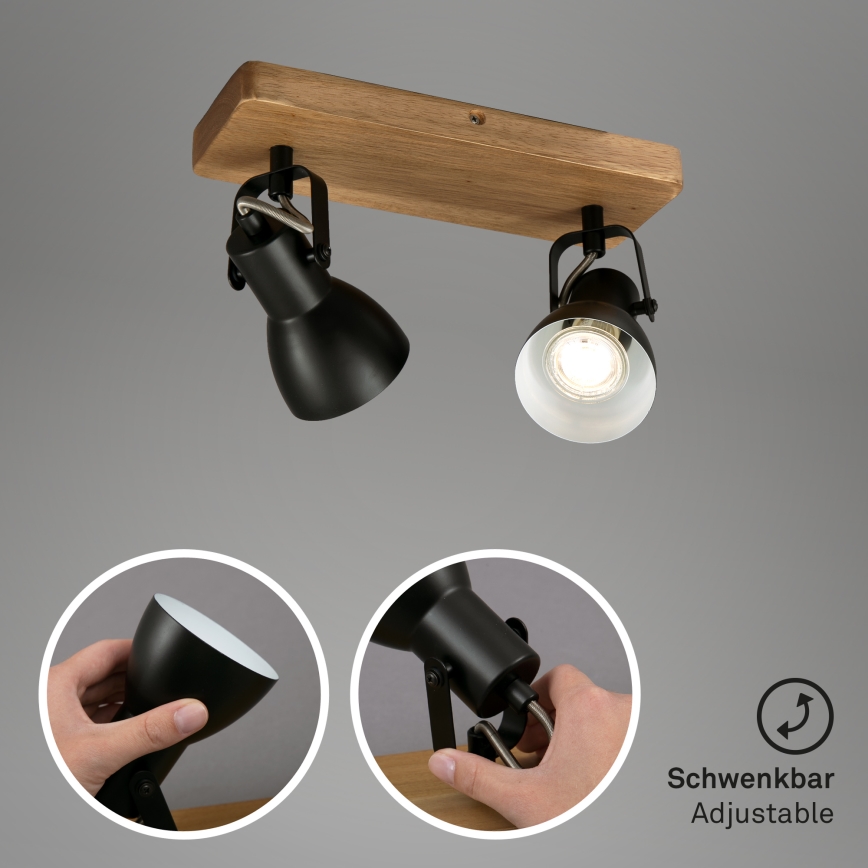 Briloner 2902-025 - Kohtvalgusti SPOT 2xGU10/35W/230V
