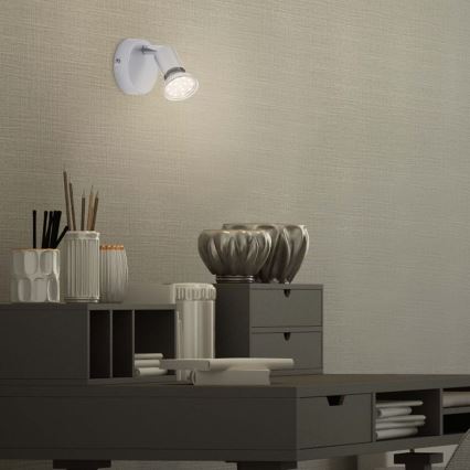 Briloner 2906-014 - LED Kohtvalgusti seinale PICCO 1xGU10/3W/230V