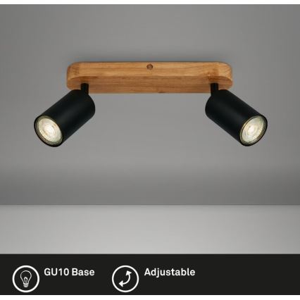 Briloner 2922-025 - Kohtvalgusti SPOT 2xGU10/9W/230V