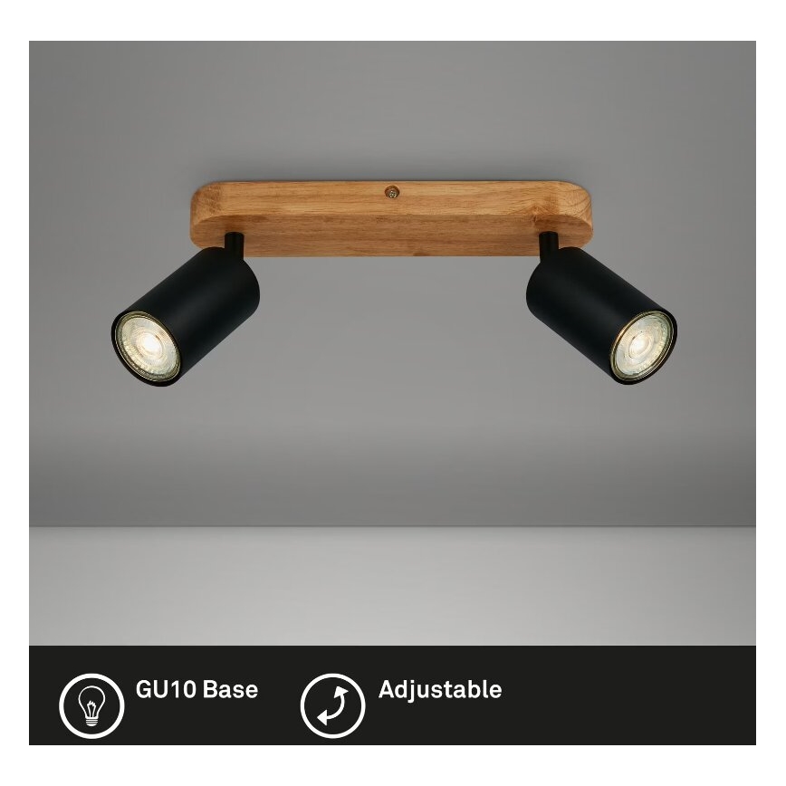 Briloner 2922-025 - Kohtvalgusti SPOT 2xGU10/9W/230V