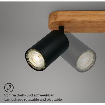 Briloner 2922-025 - Kohtvalgusti SPOT 2xGU10/9W/230V