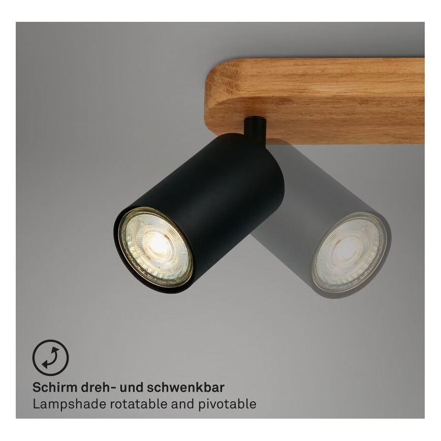 Briloner 2922-025 - Kohtvalgusti SPOT 2xGU10/9W/230V