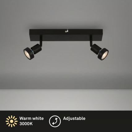 Briloner 2926-025 - LED suunavalgusti 2xGU10/4,9W/230V