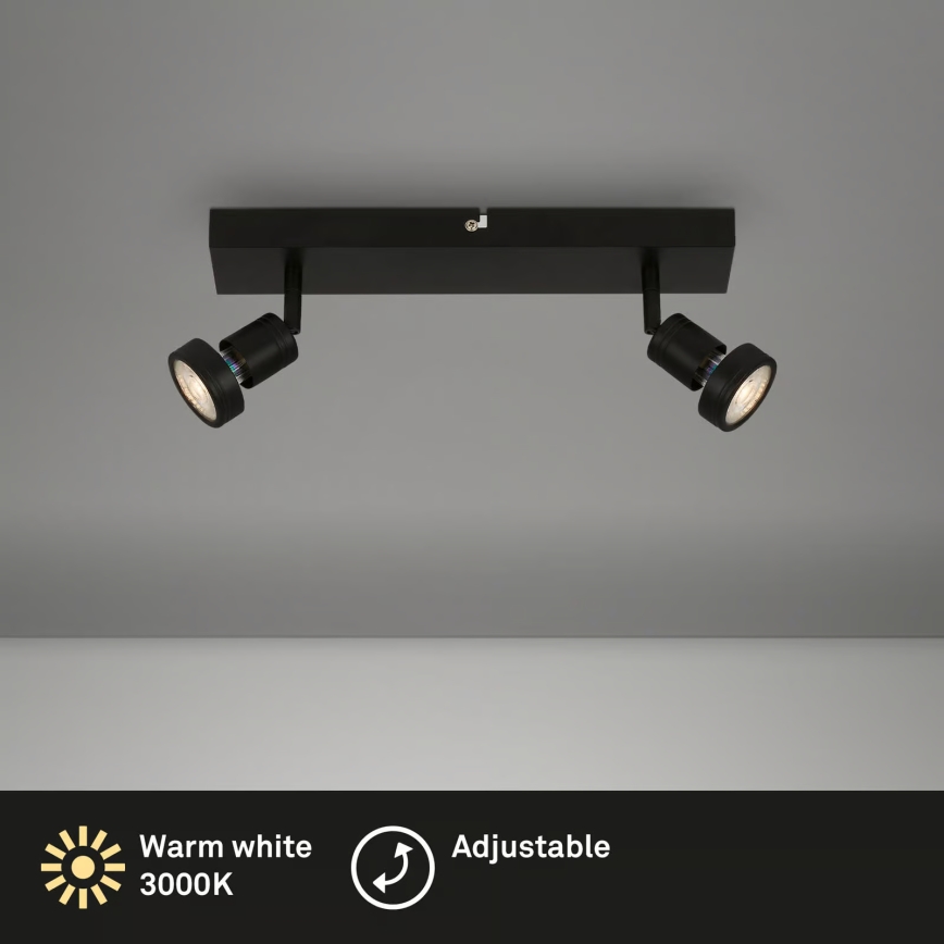 Briloner 2926-025 - LED suunavalgusti 2xGU10/4,9W/230V