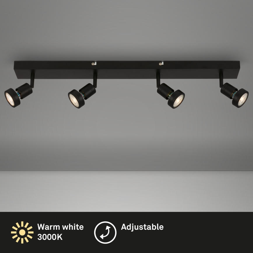 Briloner 2926-045 - LED punktvalgusti 4xGU10/4,9W/230V