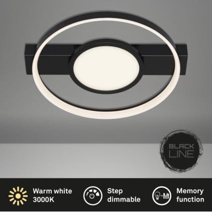 Briloner 3026-015 - LED Hämardatav laevalgusti FRAME LED/33W/230V