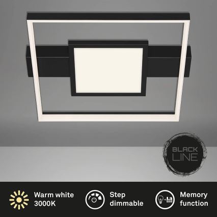 Briloner 3028-015 - LED Hämardatav laevalgusti FRAME LED/38W/230V