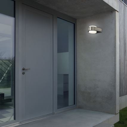 Briloner 3035-012- LED Väli seinavalgusti HANAU LED/6,5W/230V IP44 matt kroom