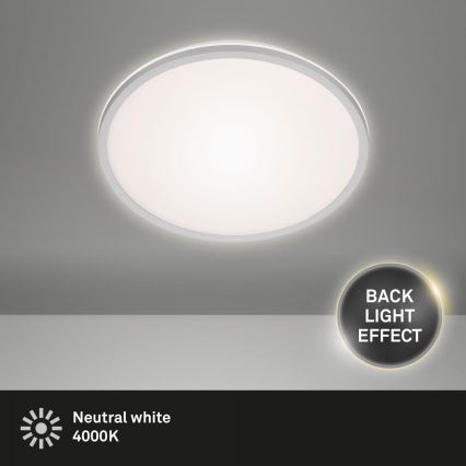 Briloner 3046-014 - LED Laevalgusti LED/15W/230V 4000K d. 28 cm hõbedane