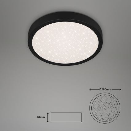 Briloner 3048-015 - LED Laevalgusti RUNA LED/18W/230V must