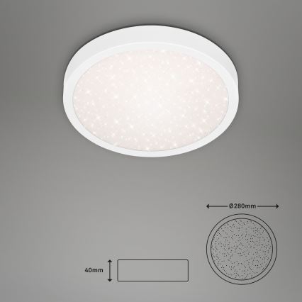 Briloner 3048-016 - LED Laevalgusti RUNA LED/18W/230V valge