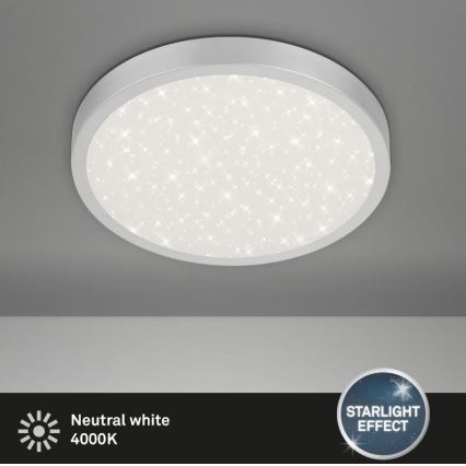 Briloner 3071-014 - LED Laevalgusti RUNA LED/24W/230V hõbedane