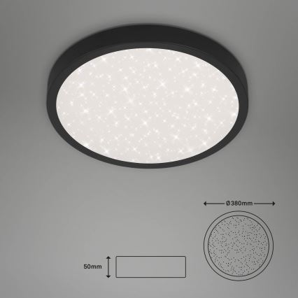 Briloner 3071-015 - LED Laevalgusti RUNA LED/24W/230V must
