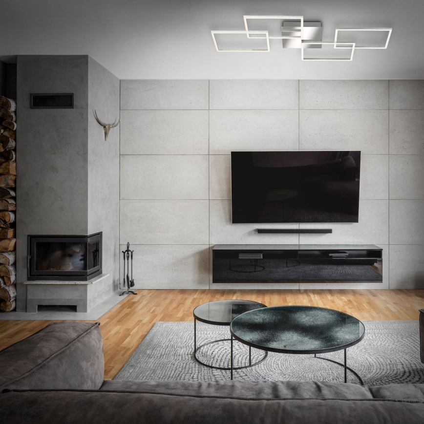 Briloner 3091-018 - LED Hämardatav laevalgusti FRAME LED/30W/230V läikiv kroom