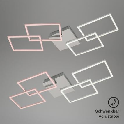 Briloner 3091-018 - LED Hämardatav laevalgusti FRAME LED/30W/230V läikiv kroom