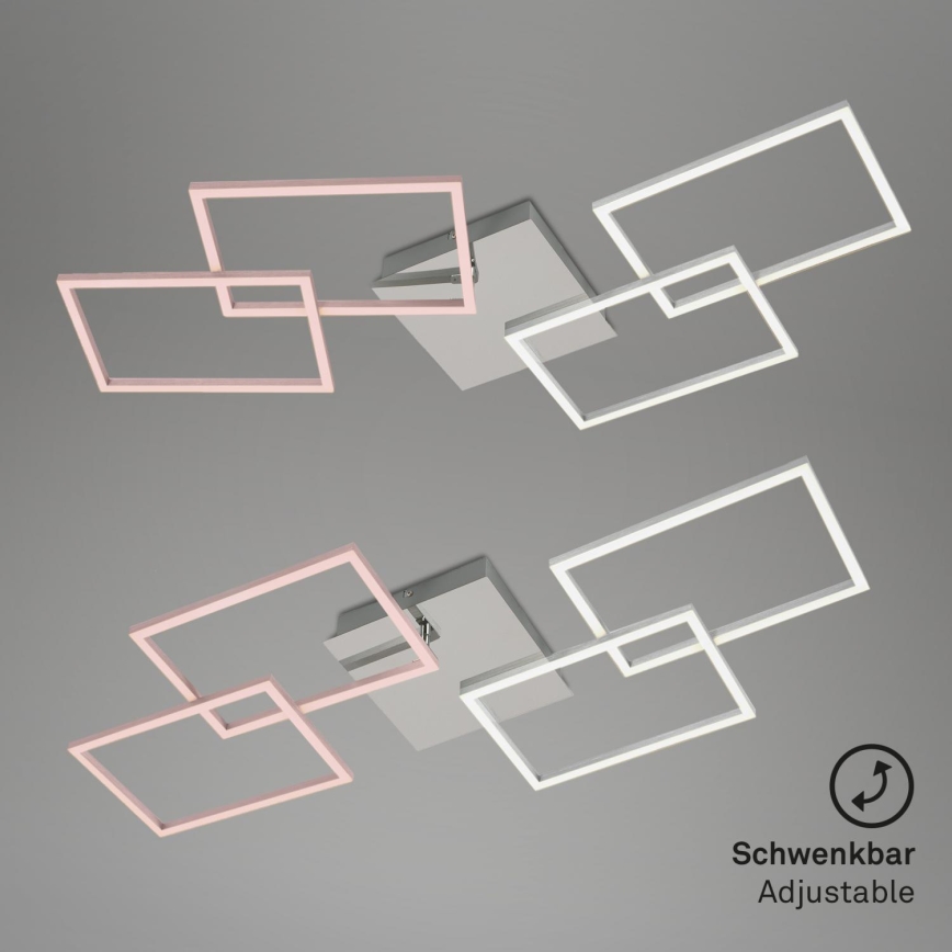 Briloner 3091-018 - LED Hämardatav laevalgusti FRAME LED/30W/230V läikiv kroom